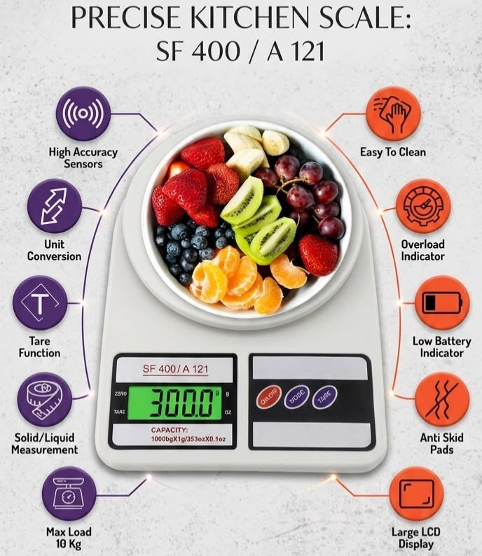 Digital Kitchen Weighing Scale