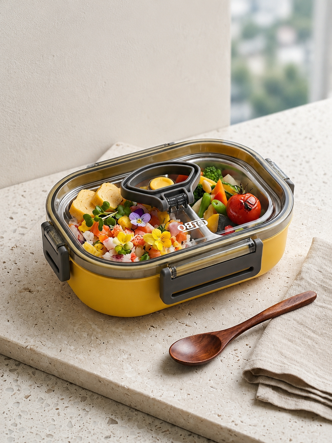 Gibo Premium Stainless Steel Lunchbox